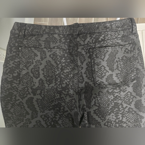 Cache black Snake print pants - Picture 4 of 11